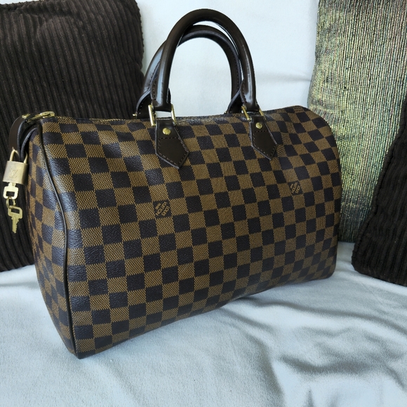 Louis Vuitton Speedy 35 Damier Ebene - Picture 7 of 14